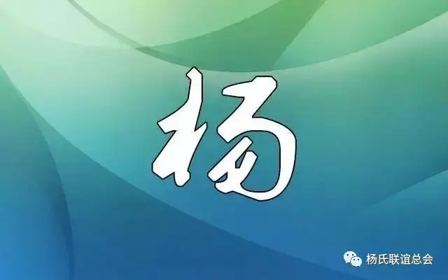 中国姓氏杨氏家谱字辈大全，杨姓在古代是什么世家大盘点-第3张图片-