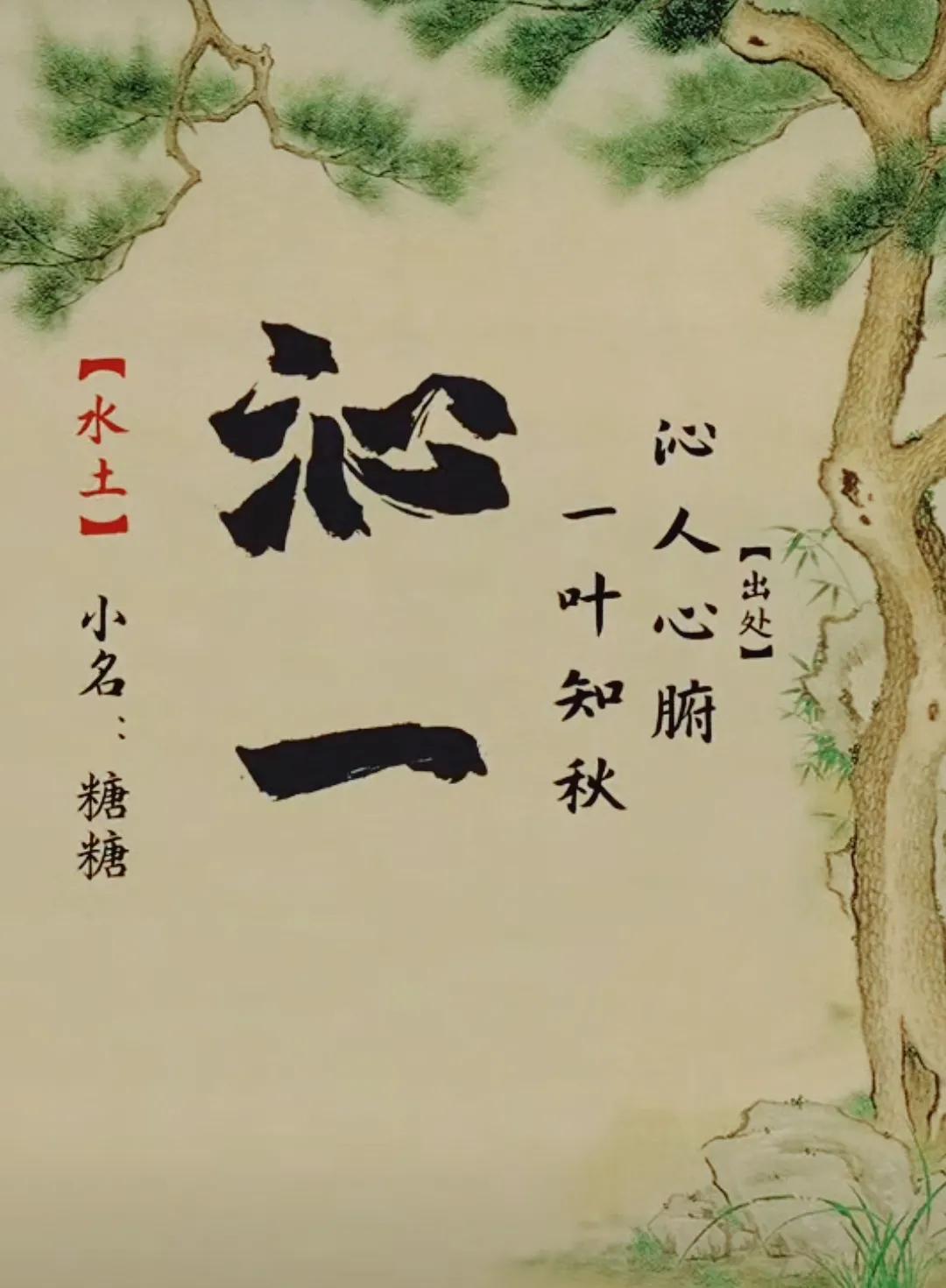 新颖有内涵，独特有福气的女孩名字