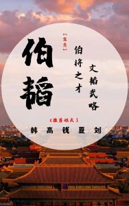 ​好听又有文化底蕴，儒雅沉稳的男孩名字