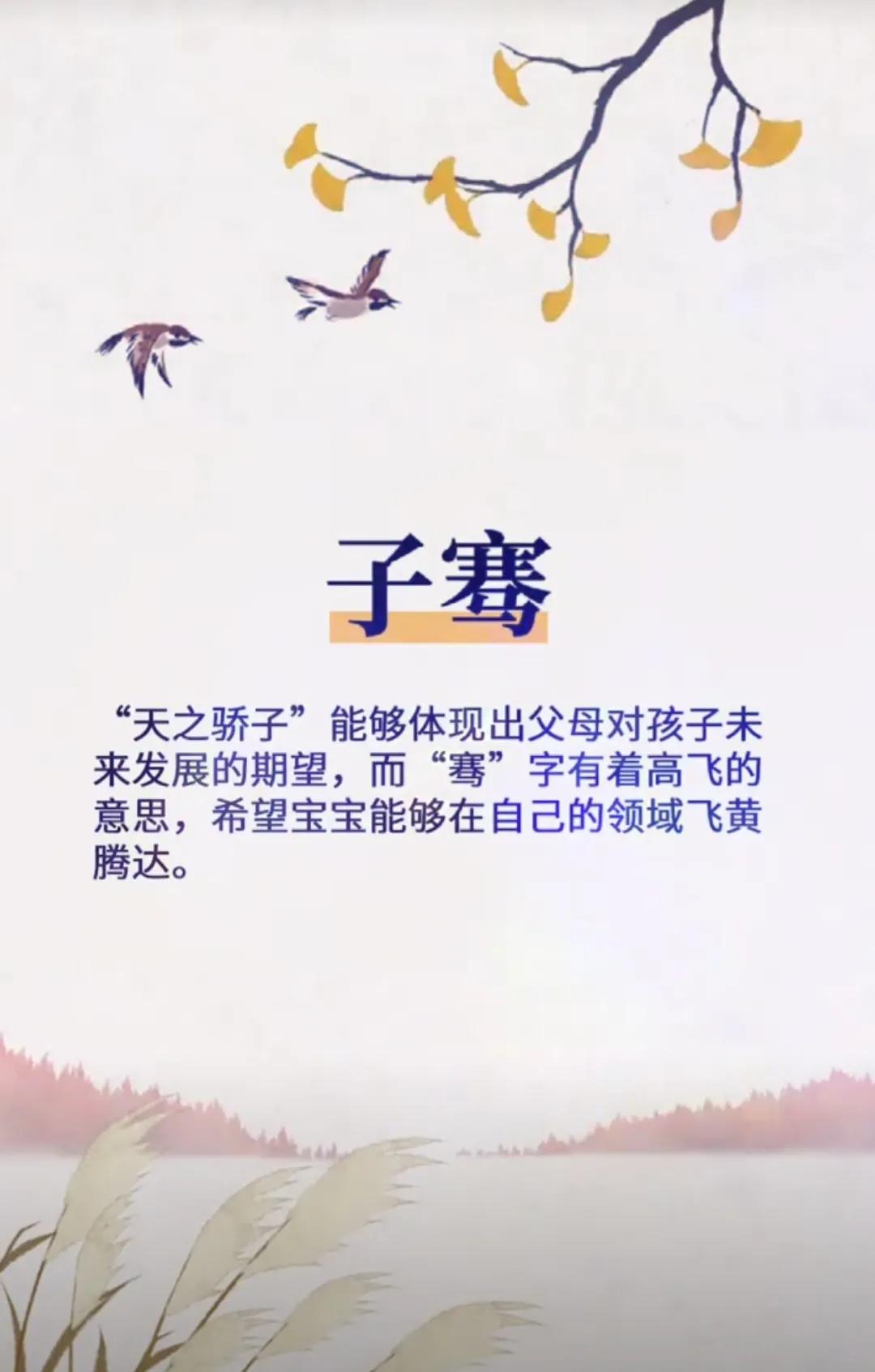 大气有前途，寓意沉稳顾家的男孩名字