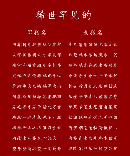 高雅大气、前途似锦的宝宝起名